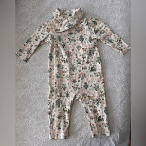 Ralph Lauren Kids One Piece with Floral and Animal Print
